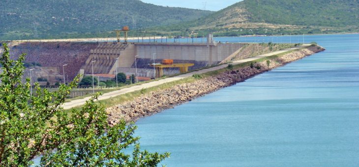 Reservatórios hidrelétricos em níveis superiores a 2018